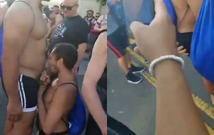 Carnaval Gay: Flagrantes de Sexo Oral Acontecem no Meio da Folia Carnaval Gay: Flagrantes de Sexo Oral Acontecem no Meio da Folia