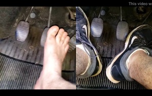 Pé na Meia e Tesão no Volante – O Que Mais Esconde Esse Motorista?